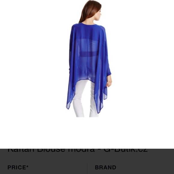 NWT Marciano Chiffon Blouse XS/S - Picture 3 of 8